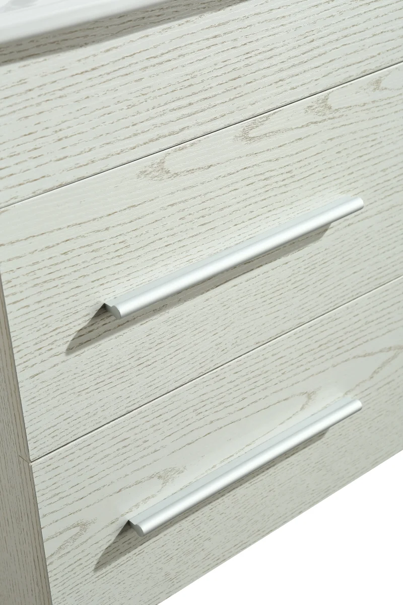 Mobile Arredo Bagno Rayan 41 cm Sospeso Moderno Bianco - immagine 7