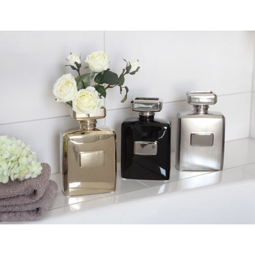 GILDE FLACONE VASO IN CERAMICA ORO - immagine 3