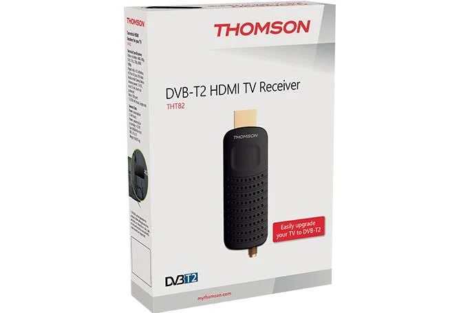 THOMSON Decoder Digitale Terrestre THT82 Mini HDMI / Usb DVB-T2 - immagine 3
